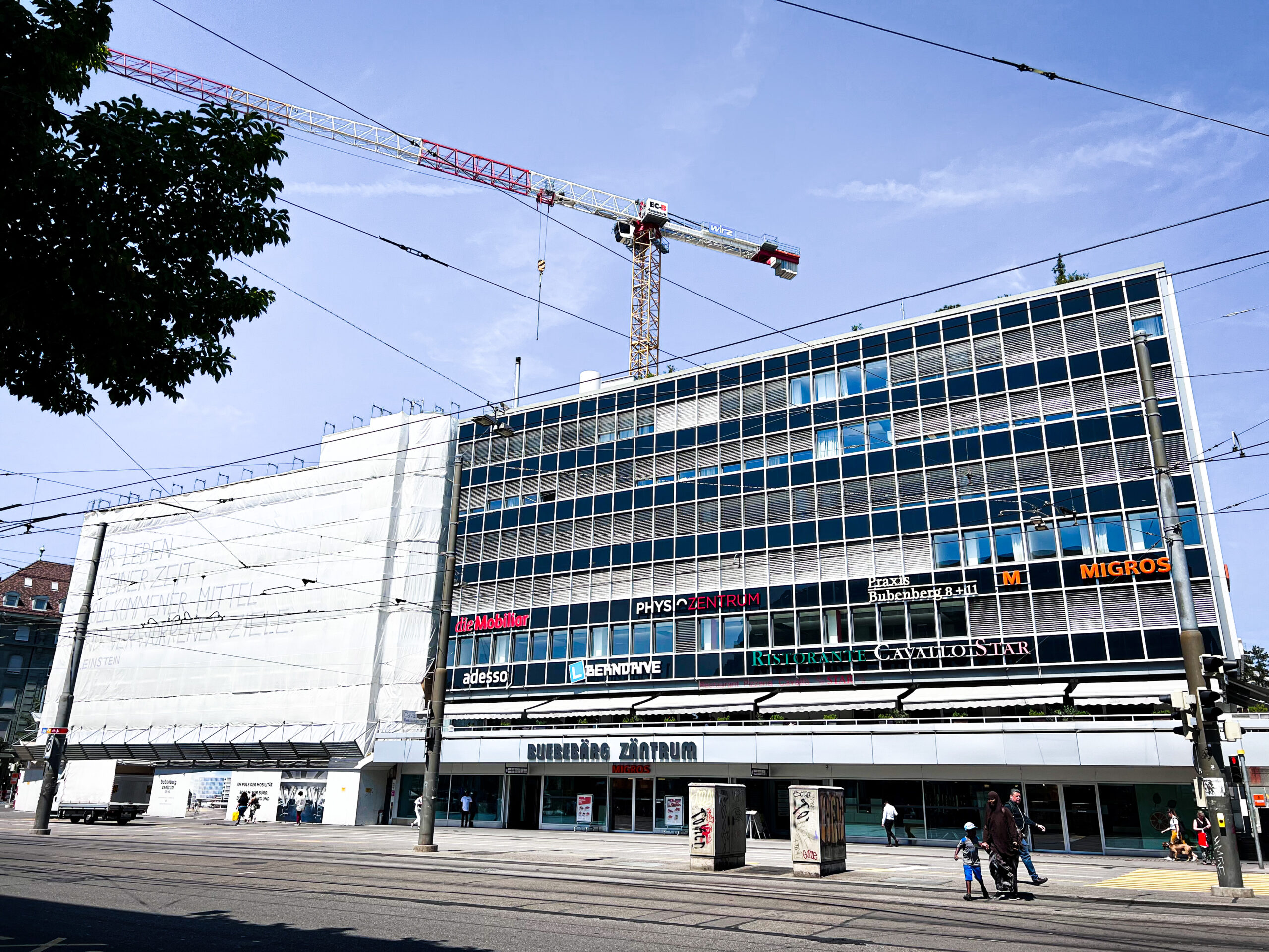 Neubau Bubenbergzentrum Wirz AG Bauunternehmung