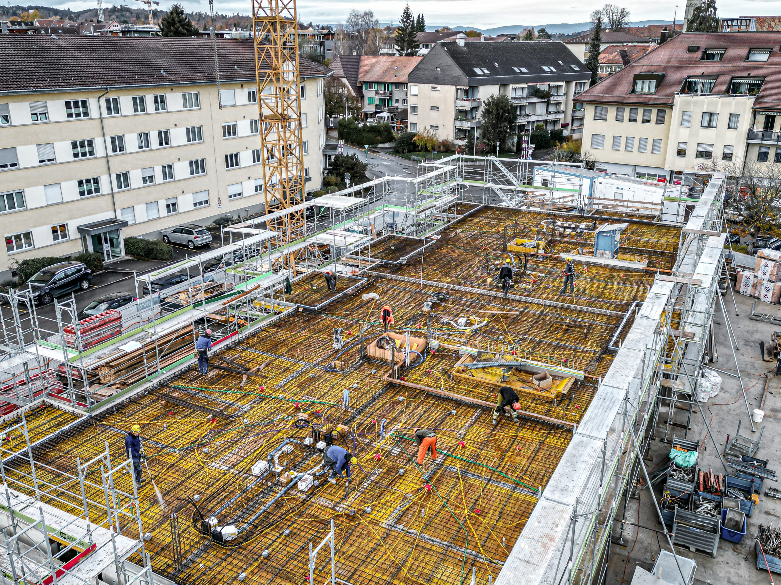 Neubau Mehrfamilienhaus Fellenbergstrasse Wirz AG Bauunternehmung