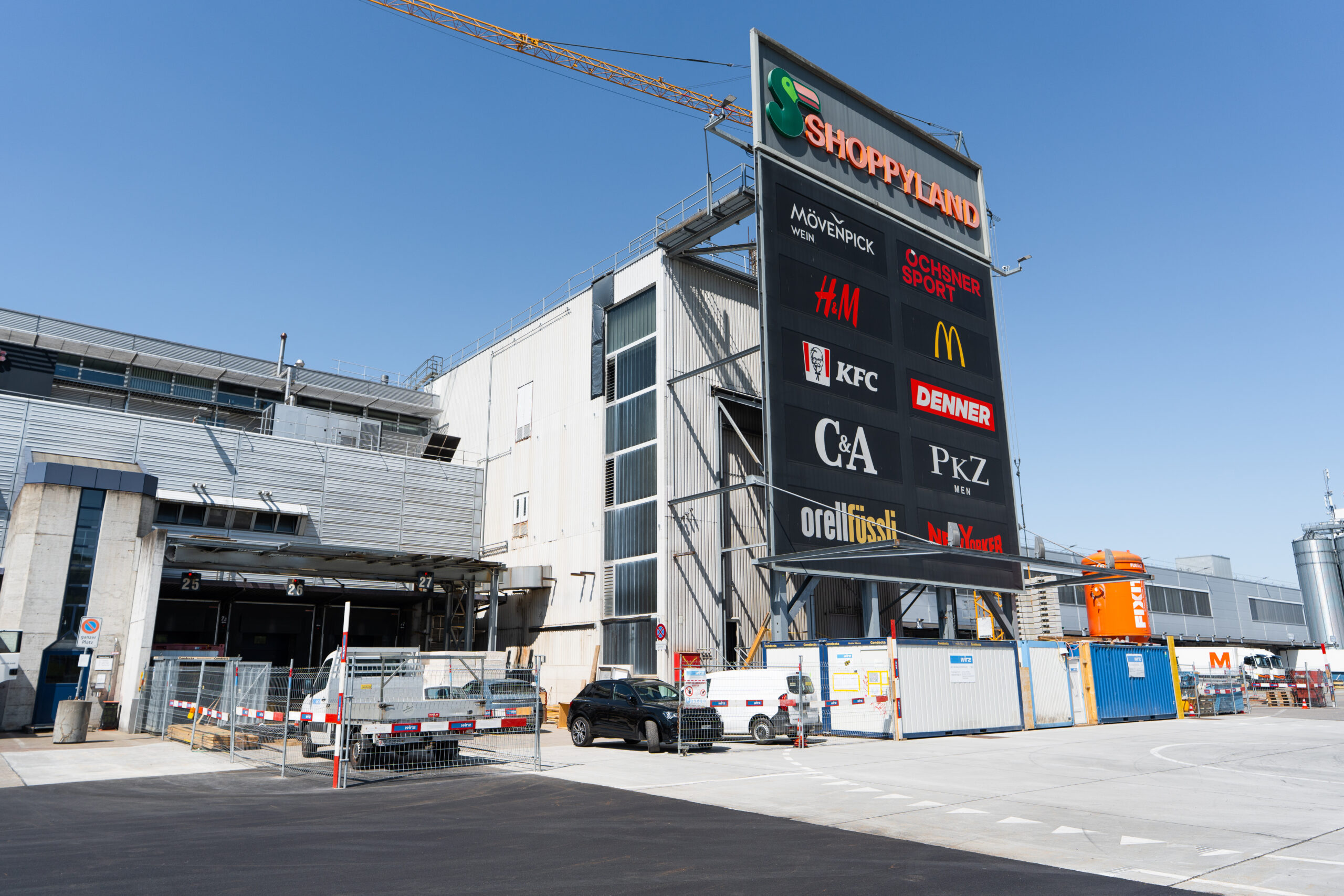 Umbau Energiezentrale Migros Verteilzentrum Bern Wirz AG Bauunternehmung