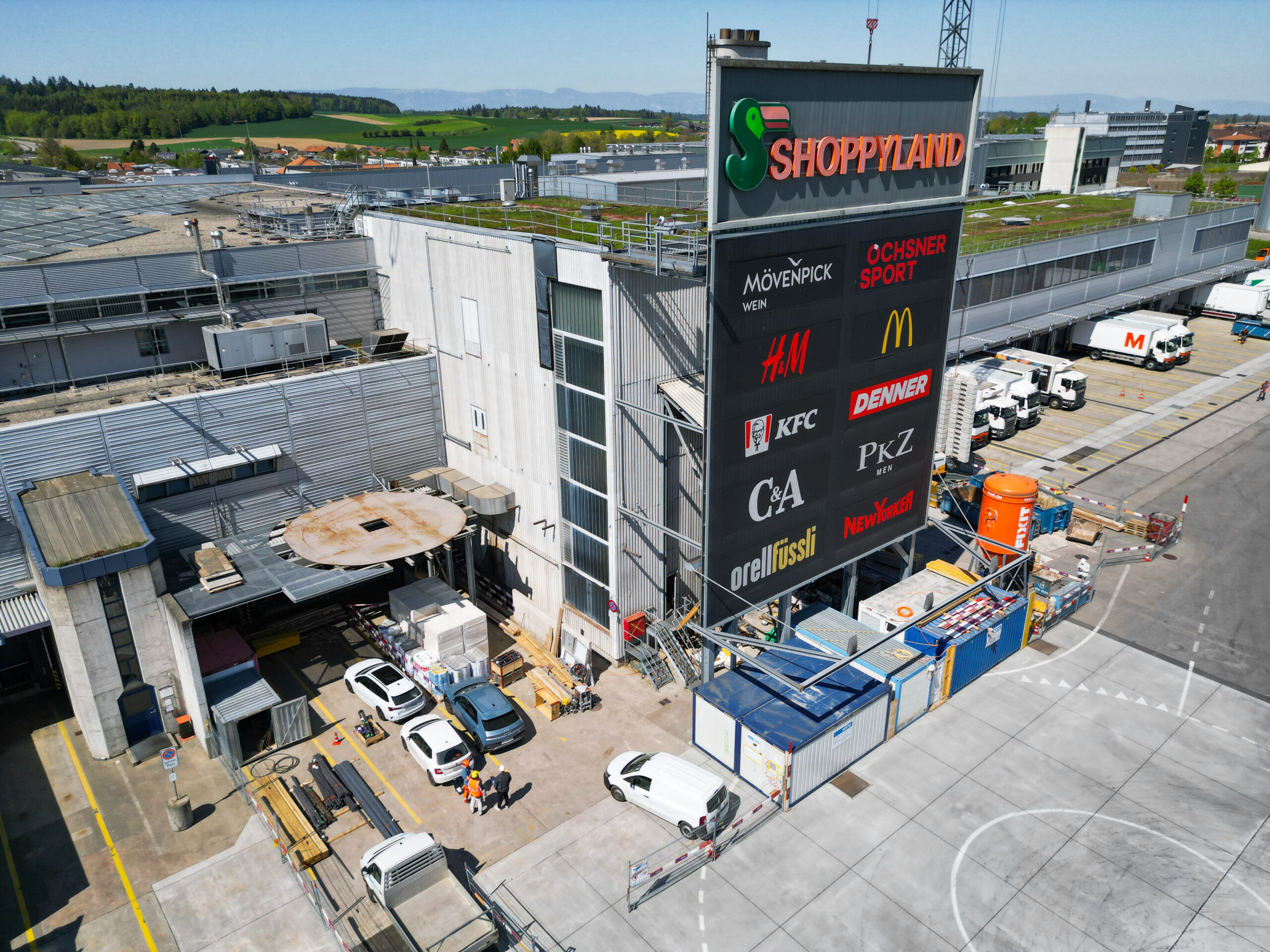 Umbau Energiezentrale Migros Verteilzentrum Bern Wirz AG Bauunternehmung