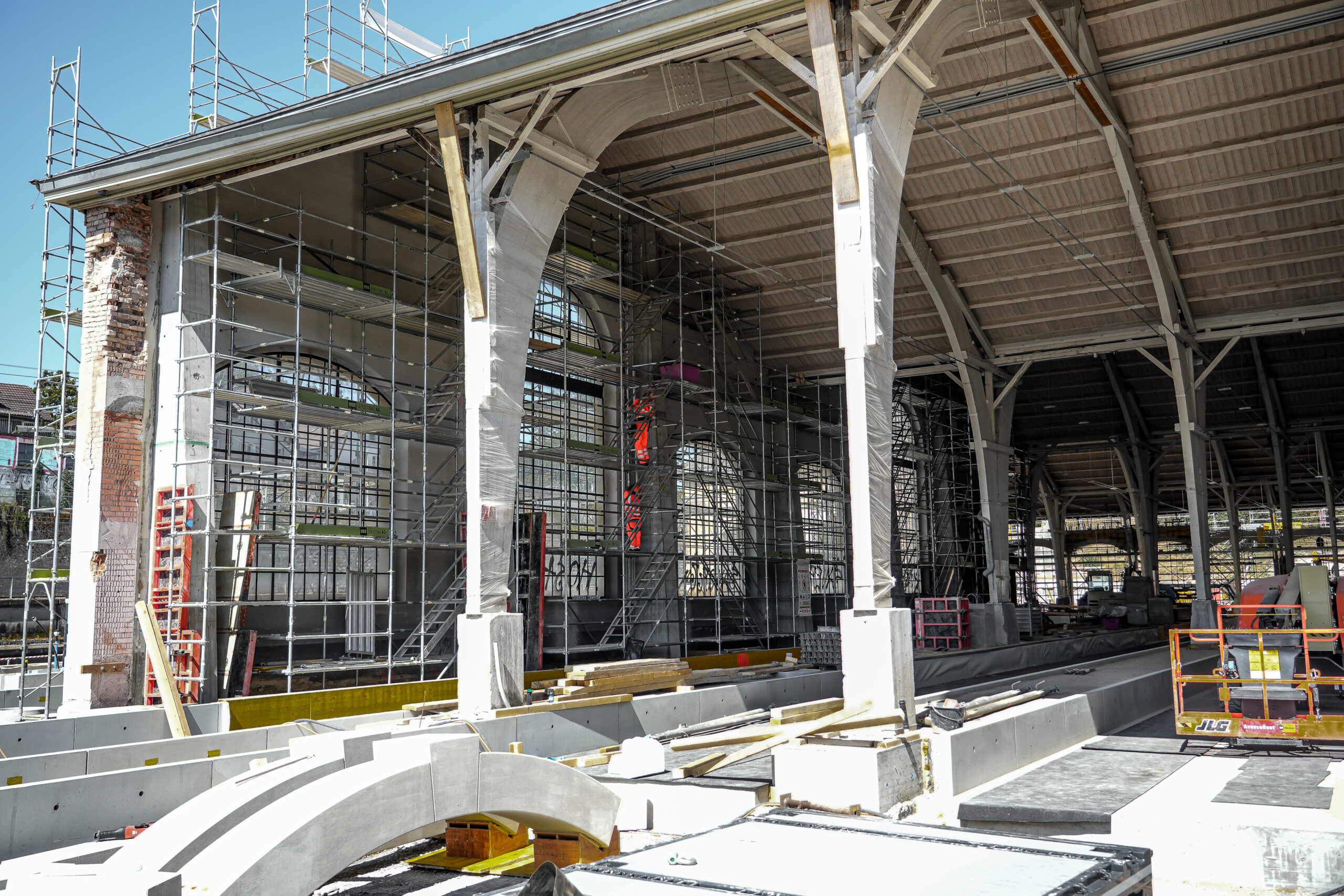 Bahndepot Aebimatt: Wirz AG Bauunternehmung Bern