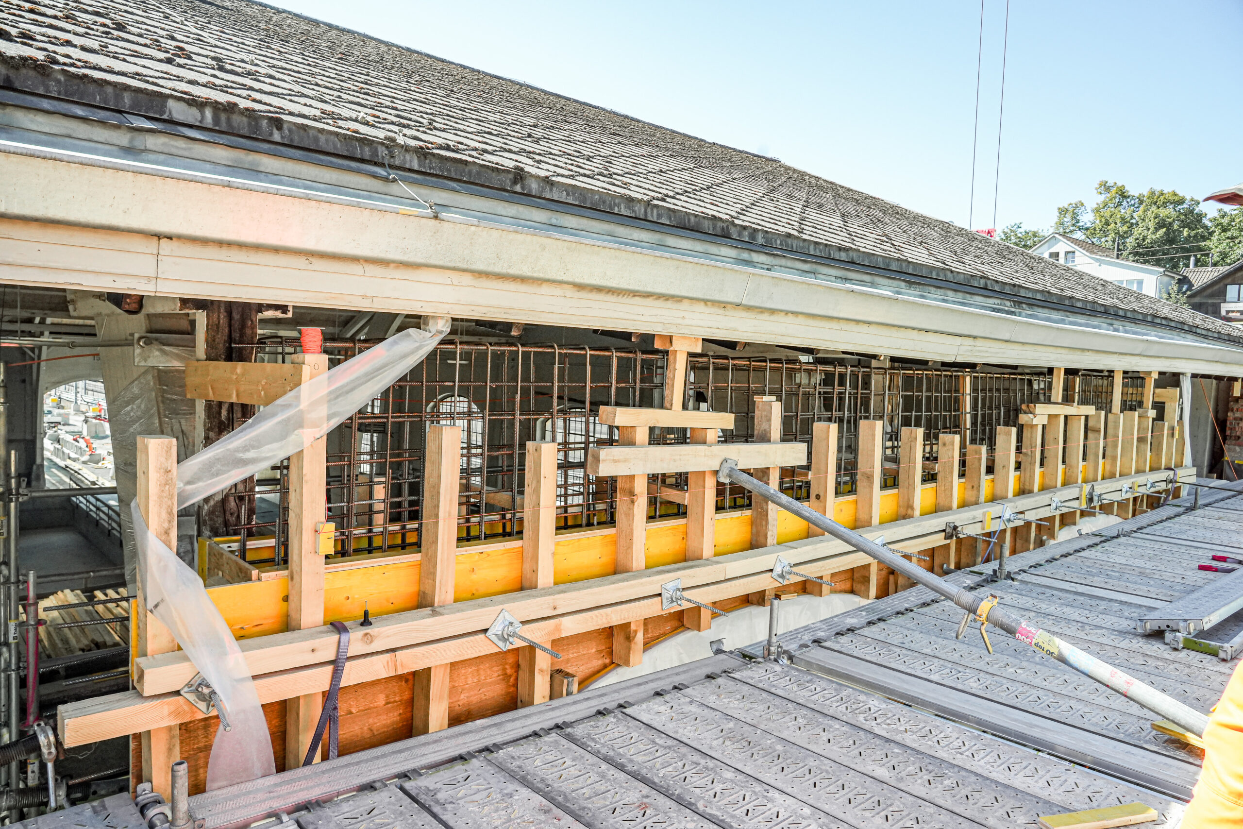 Bahndepot Aebimatt: Wirz AG Bauunternehmung Bern
