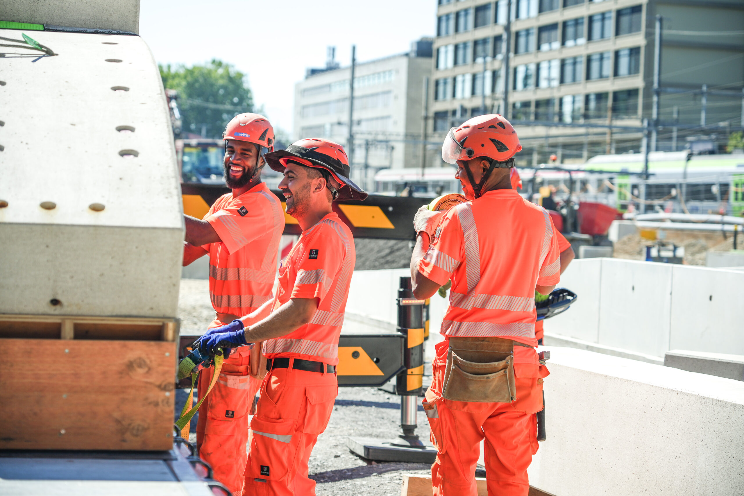 Bahndepot Aebimatt: Wirz AG Bauunternehmung Bern