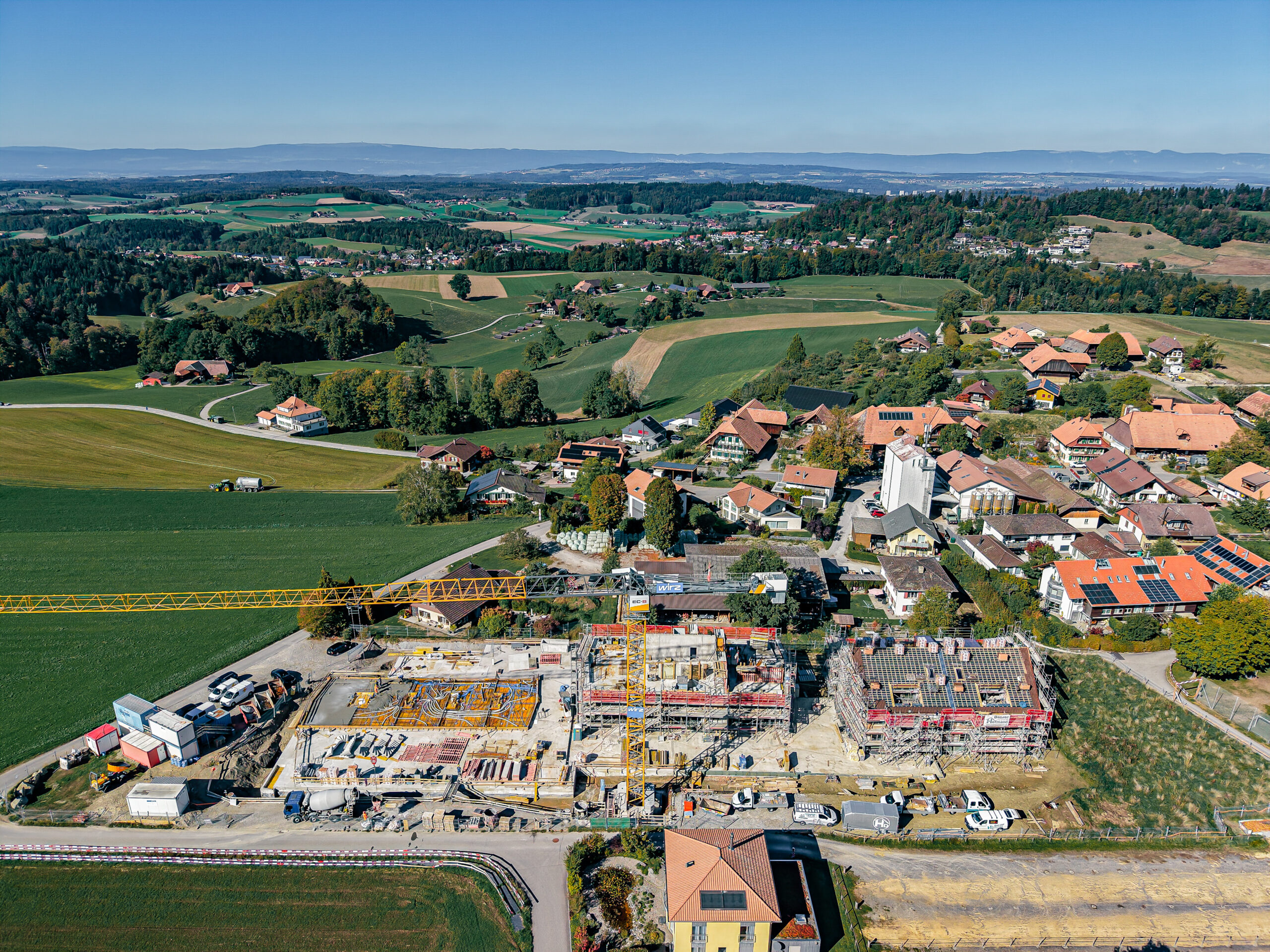 Wohnüberbauung Oberbalm Wirz AG Bauunternehmung